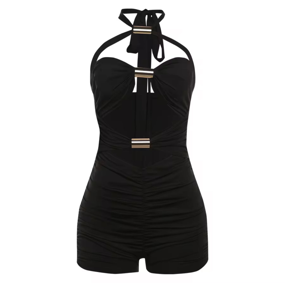 Midnight Cut-Out Bodysuit